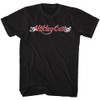 Image for Motley Crue T-Shirt - 1989-1994 Red and White Logo