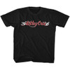 Image for Motley Crue 1989-1994 Red and White Logo Youth T-Shirt