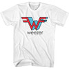 Image for Weezer T-Shirt - Colored Band Logo