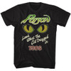 Image for Poison T-Shirt - Look What The Cat Dragged In 1986