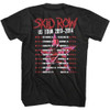 Back image for Skid Row T-Shirt - United World Rebellion US Tour