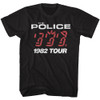 Image for The Police T-Shirt - 1982 Tour