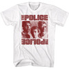 The Police T-Shirt - Monochrome Group Photo