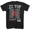 Back image for ZZ Top T-Shirt - Tonnage Tour 17