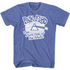 Image for Pink Floyd Heather T-Shirt - Blue and White