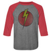 Image for Flash Gordon 3/4 sleeve raglan - Bolt