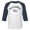 Image for Muhammad Ali 3/4 sleeve raglan - Vintage Ali Logo