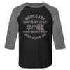 Image for Bruce Lee 3/4 sleeve raglan - Symbols