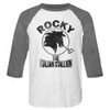 Image for Rocky 3/4 sleeve raglan - Classic Italian Stallion Logo