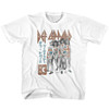 Image for Def Leppard Japanese 83 Youth T-Shirt