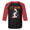 Image for Def Leppard 3/4 sleeve raglan - Nobghyst