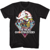 Image for The Real Ghostbusters T-Shirt - The Real GB Cast and Logo