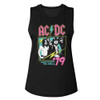 AC/DC Neon Highway Ladies Muscle Tank Top