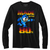 Image for Mega Man Long Sleeve T Shirt - Made in the 80s
