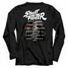 Back image for Street Fighter Long Sleeve T Shirt - Release Dates