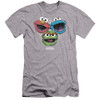 Image for Sesame Street Premium Canvas Premium Shirt - Halftone Heads