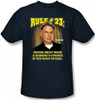 Image Closeup for NCIS Rule 23 T-Shirt