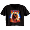 Image for Kiss H.I.T.S. Sphinx Ladies Short Sleeve Crop Top