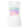 Image for Def Leppard Love Bites Ladies Muscle Tank Top