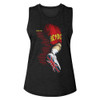 Image for AC/DC Leg Ladies Slub Sleeveless Crew Neck Tee