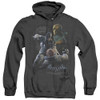 Image for Batman Arkham Origins Heather Hoodie - Punch