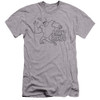 Image for Johnny Bravo Premium Canvas Premium Shirt - JB Line Art