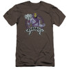 Image for Masters of the Universe Premium Canvas Premium Shirt - Skeletor on Charcoal