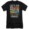 Image for Voltron Premium Canvas Premium Shirt - Let's Go