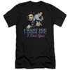 Image for Elvis Presley Premium Canvas Premium Shirt - I Want You