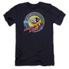Image for Mighty Mouse Premium Canvas Premium Shirt - Planet Cheese