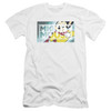 Image for Mighty Mouse Premium Canvas Premium Shirt - Mighty Rectangle