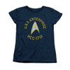 Image for Star Trek Womans T-Shirt - Collegiate