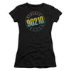 Image for Beverly Hills, 90210 Girls T-Shirt - Color Blend Logo on Black