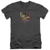 Image for Mighty Mouse V-Neck T-Shirt Mighty Circle Logo