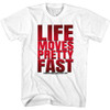 Image for Ferris Bueller's Day Off T-Shirt - Life Move's Pretty Fast