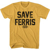 Image for Ferris Bueller's Day Off T-Shirt - Save Ferris Again