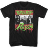 Image for Poison Skull Flesh and Blood 1991 Tour T-Shirt