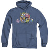 Image for Adventure Time Heather Hoodie - Glob Ball on Royal