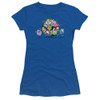 Image for Adventure Time Girls T-Shirt - Glob Ball on Royal