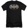 Image for Batman Premium Canvas Premium Shirt - Steel Fire Shield