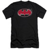 Image for Batman Premium Canvas Premium Shirt - Hardcore Noir Bat Logo