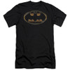 Image for Batman Premium Canvas Premium Shirt - Black & Gold Embossed