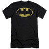 Image for Batman Premium Canvas Premium Shirt - Classic Logo Distressed