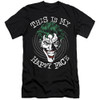 Image for Batman Premium Canvas Premium Shirt - Joker Maniacal Spiral