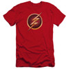 Image for Flash Premium Canvas Premium Shirt - Chest Logo on Red
