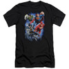 Justice League of America Premium Canvas Premium Shirt - Storm Makers