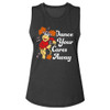 Fraggle Rock Dance Your Cares Away Ladies Muscle Tank Top