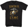 U.S. Marine Corps T Shirt - Semper Fi Metallic