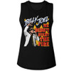 Billy Joel Didn't Start the Fire Ladies Muscle Tank Top