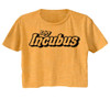 Incubus Enjoy Logo Ladies Short Sleeve Crop Top